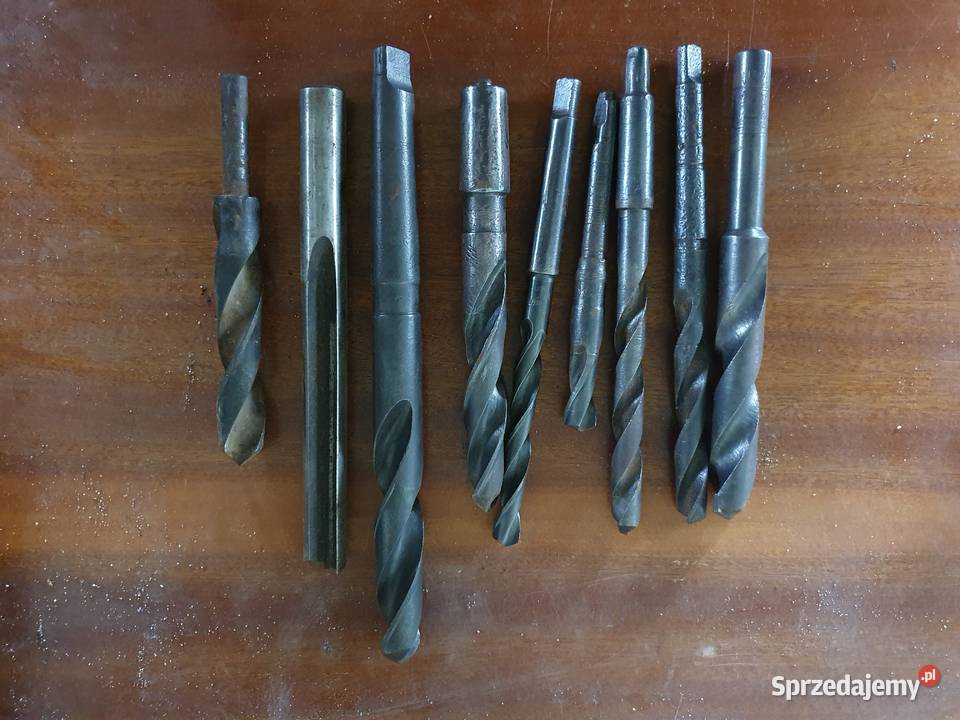 Wiertła maszynowe komplet Dom i Ogród Dąbrowa Górnicza