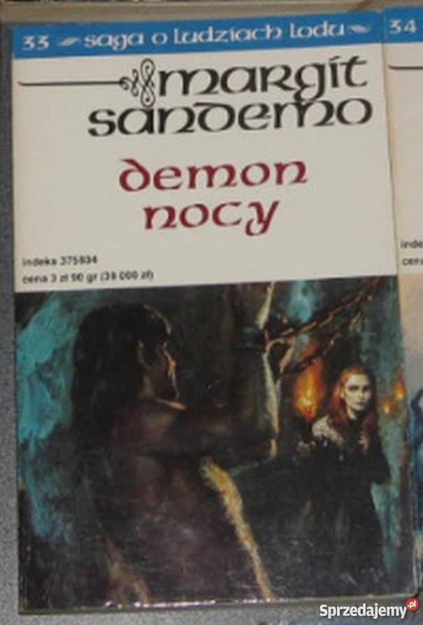 SAGA O LUDZIACH LODU TOM 33 DEMON NOCY fantasy Książki i Podręczniki Toruń sprzedam