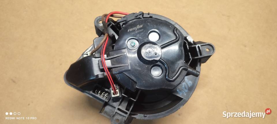 Dmuchawa do Peugeot 406 z regulatorem 4 piny Kluczbork sprzedam