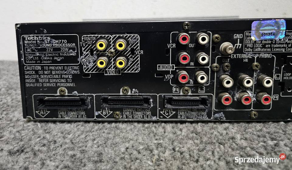 Tuner sound processor Technics STCH770