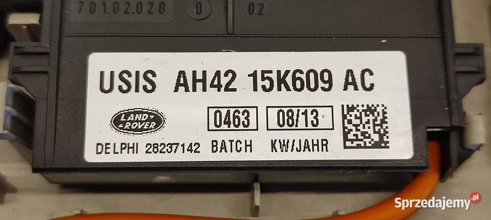 LAND ROVER DISCOVERY 4 MODUŁ ALARMU SENSOR