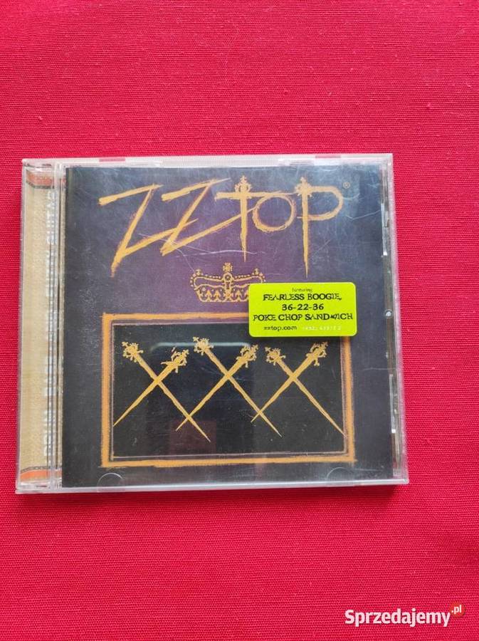 zz top 1990 vintage kolekcjonerska płyta cd Kielce