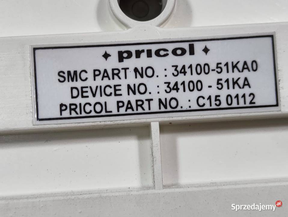 Licznik Zegary Suzuki Splash 3410051KA Pleszew