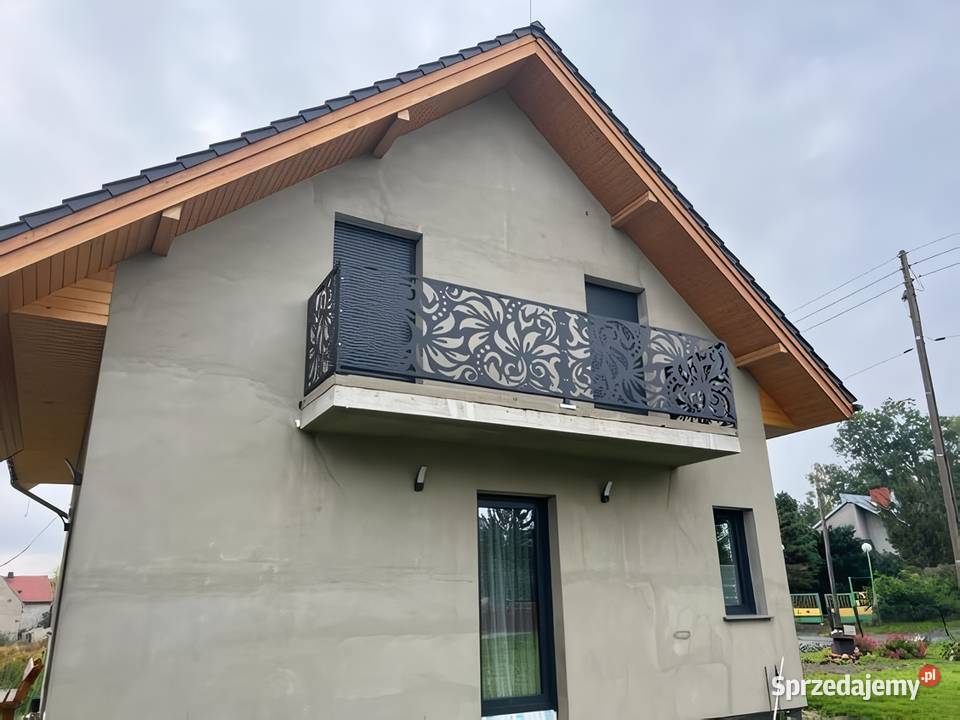 Balustrada metalowa wycinana laserowo balustrada Poznań