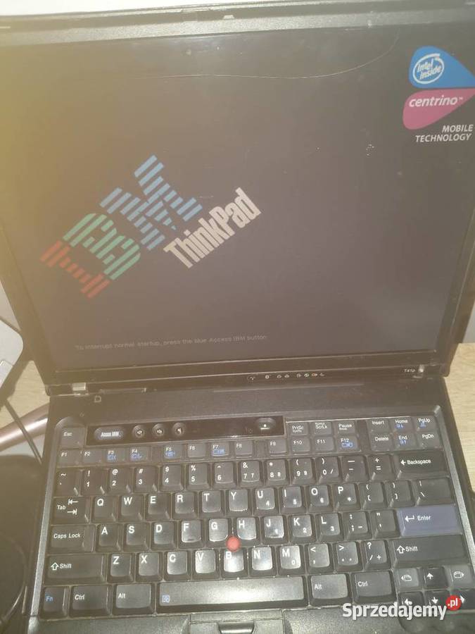Ibm thinkpad T41p Taktowanie 1700 Grodzisk