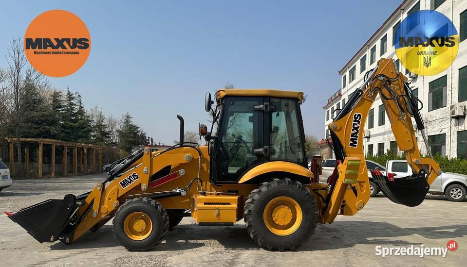 NOWY MAXUS 3CX 93kW CUMMINS Koparko Ładowarka Szczecin