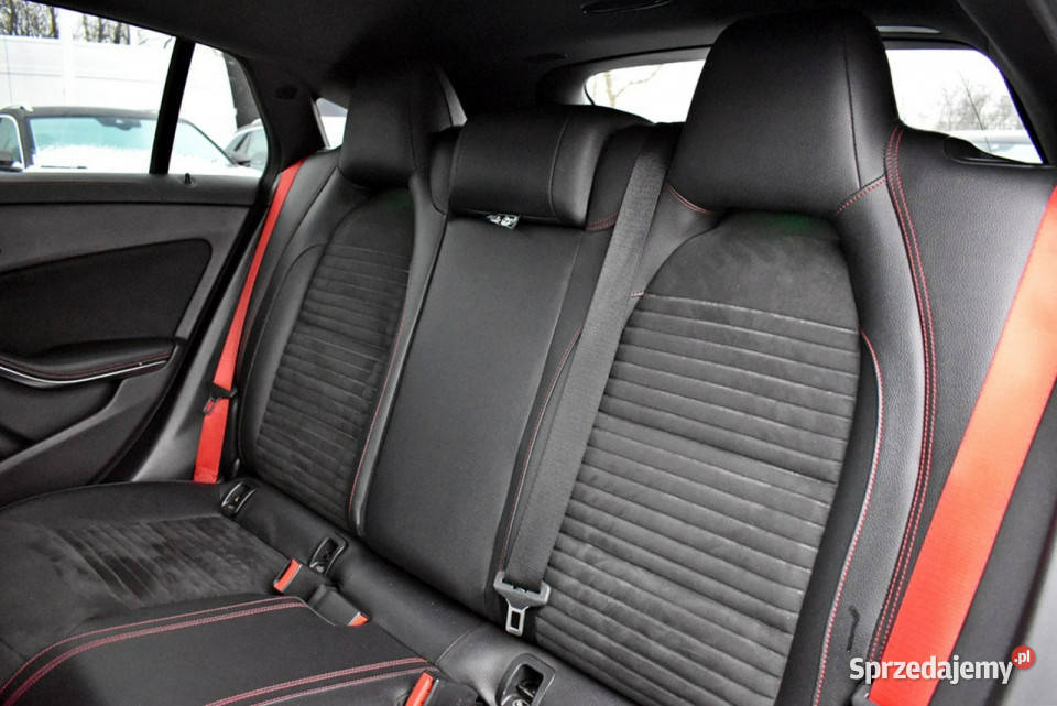 Mercedes CLA 45 AMG Bezwypadkowy Salon Polska światła przeciwmgielne Łódź sprzedam