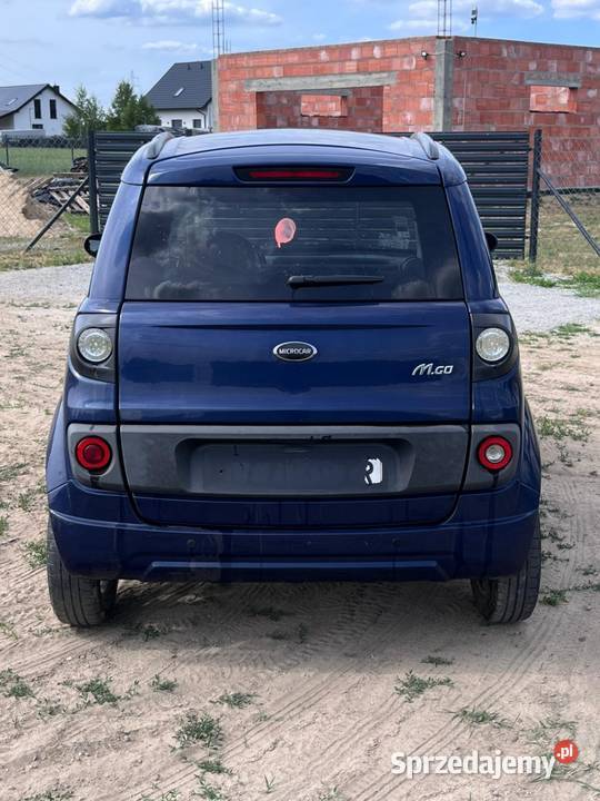 Microcar Mgo Silnik DCI welurowa tapicerka Turek