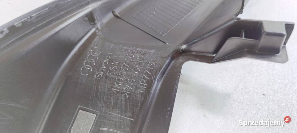 NAKŁADKA DRZWI LEWY PRZÓD AUDI A6 C8 4K0867609 osobowe śląskie Przystajń