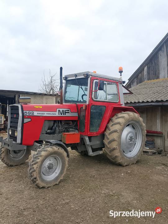 Massey Ferguson 592 Wspomaganie kierownicy Rolnictwo Turobin