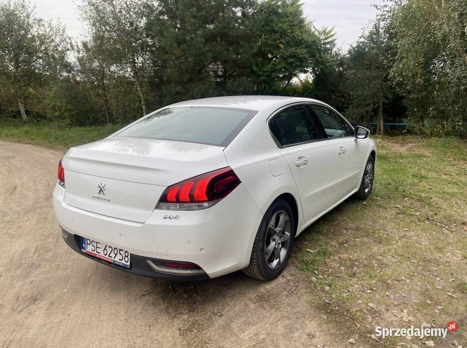 Peugeot 508 20 HDI Allrue 2015r automat biala wielkopolskie Śrem