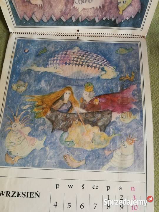 Kalendarze PRL Auta Przedwojenne 1993 Bajki Antyki, Sztuka, Kolekcje sprzedam