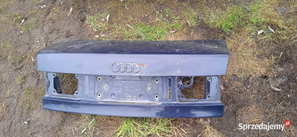 klapa tylna pokrywa bagażnika granat Audi 80 B4