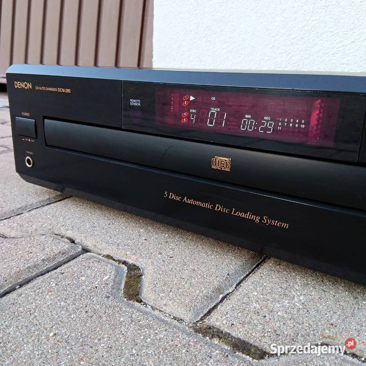 Denon DCM 280 cd Changer Zmieniarka na 5 Cd z