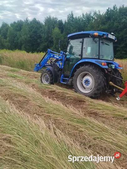 Koszenie kosiarką bijakową rotacyjną czyszczenie Liszki