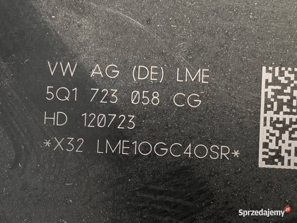 PEDAŁY AUTOMAT CUPRA ATECA 5Q1723058CG 15 150 osobowe sprzedam