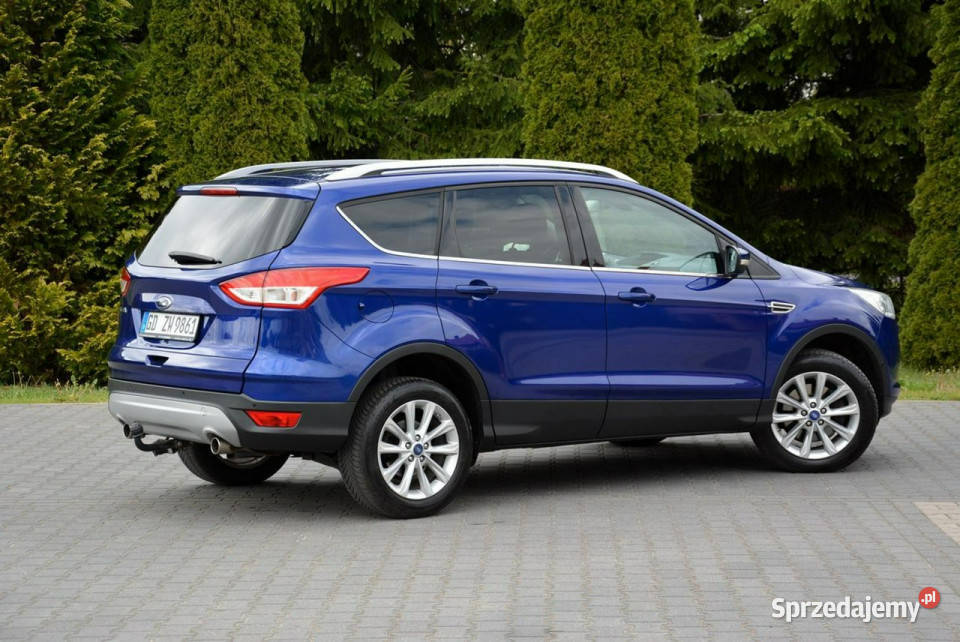 Ford Kuga 4x4 Titanium Skóry Navi 2xParktronik czujnik deszczu Kuga mazowieckie Ostrów Mazowiecka