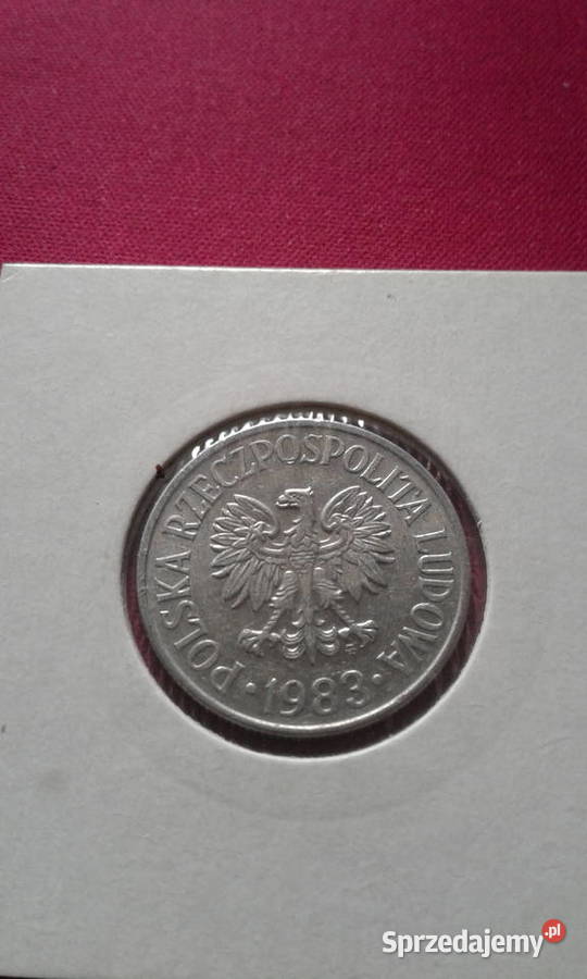 50 groszy 1983 r PRLokoło mennicza Numizmatyka Konin