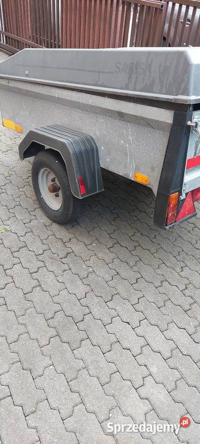 Przyczepka niemiecka z zamykaną klapą Augustów