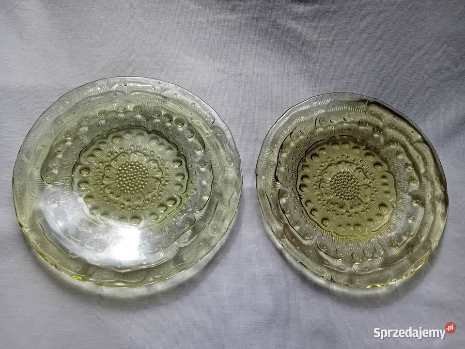 Dwa talerzyki Flora HSG Ząbkowice Projekt wielkopolskie Koźminek