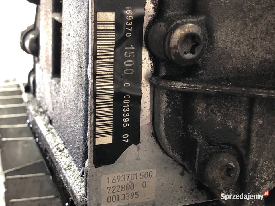 SKRZYNIA BIEGÓW MERCEDES W169 1693701500 20 109 osobowe podkarpackie sprzedam