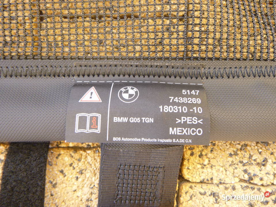 SIATKA BAGAŻNIKA BMW X5 G05 NOWA IDEALNA Gniezno sprzedam