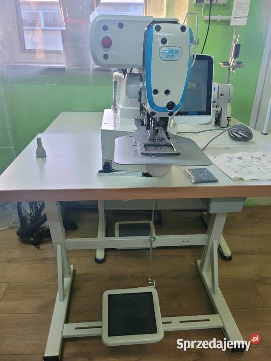 Maszyna do szycia ryglówka pole szycia Jack