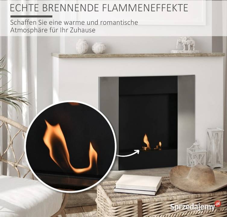 Kominek na etanol Palnik na bioetanol bez dymu Brzesko