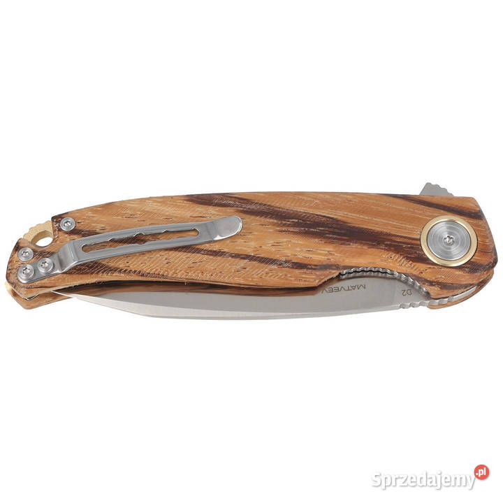 Nóż składany BlackFox Argus Ziricote Wood Satin Warszawa
