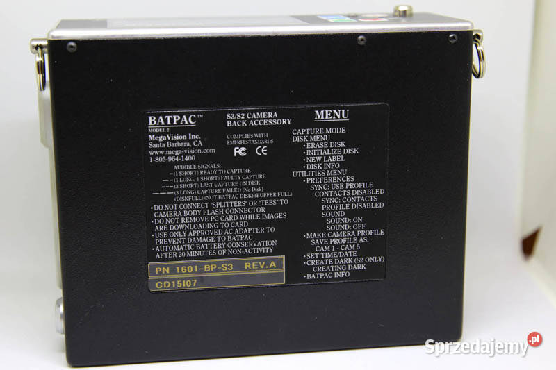 MegaVision S3 6MP 24 mm x 26 mm Digital Back Kielce