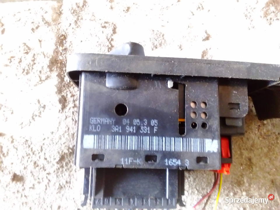 Włącznik świateł mijania panele sterowania, przełączniki Zaolszynie