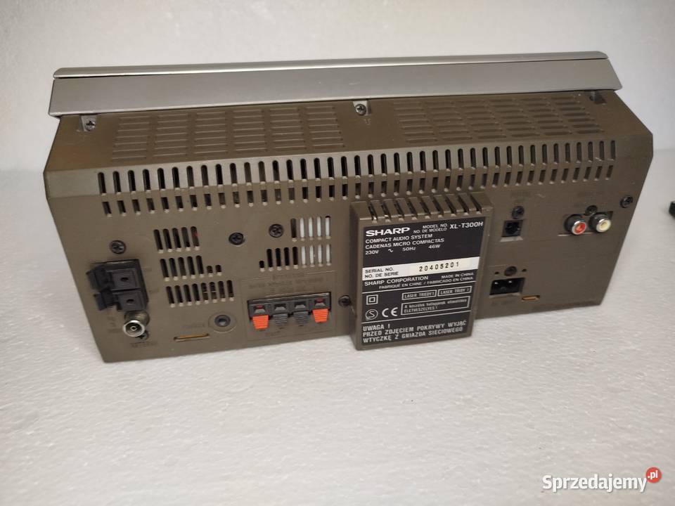 System Audio SHARP XLT300 uszkodzony łódzkie Zgierz