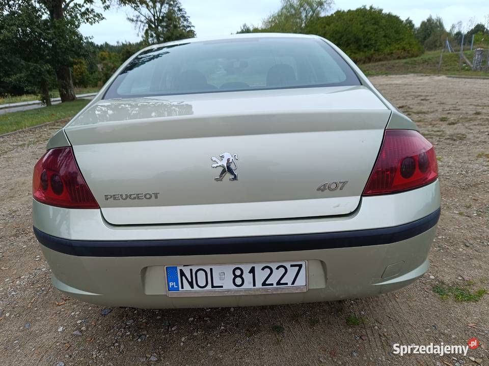 Peugeot 407 BG 20 136 2006 Sedan warmińsko-mazurskie Biskupiec sprzedam