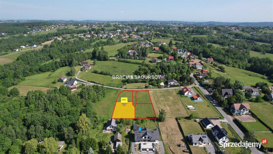 Grunt na sprzedaż Byszyce 1080m2 38m