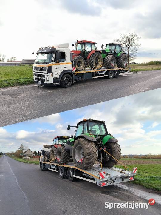 Pomoc drogowa Autolaweta Laweta Transport Maszyn Brzeziny