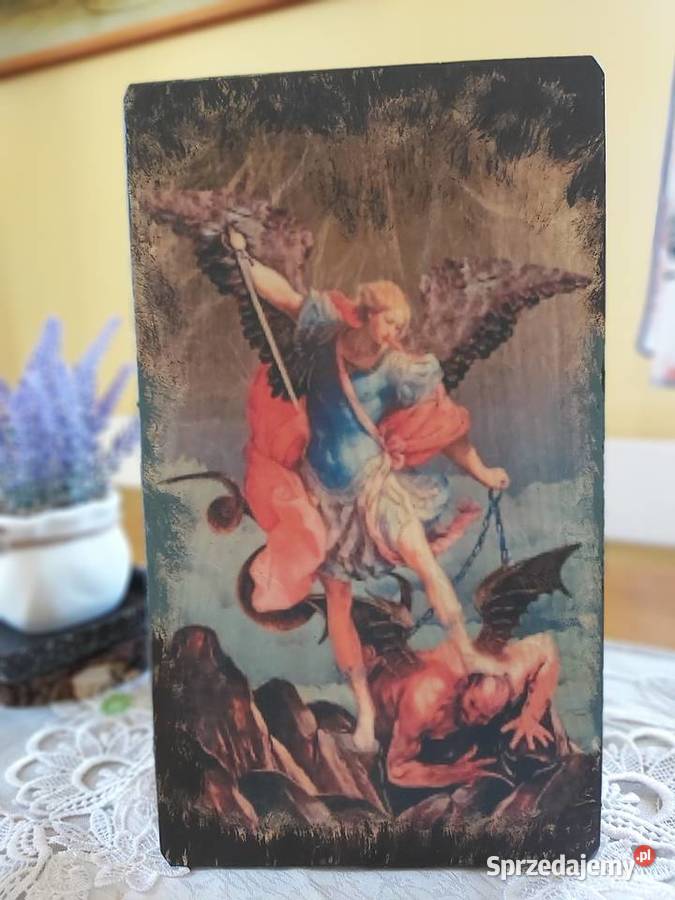 Ikony na desce śwPatronów Dekoracje i ozdoby Dobrzechów