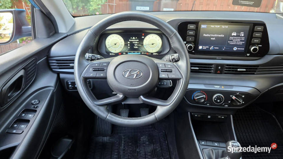 Hyundai i20 12 MPI 84 MODERN Salon Bezwypadkowy Aleksandrów Łódzki