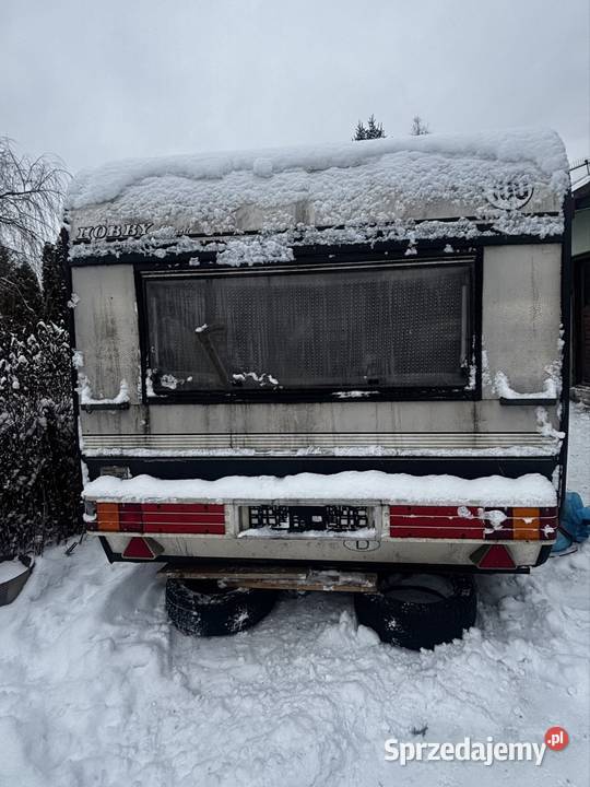 Przyczepa campingowa hobby Przyczepy i naczepy Grabina Radziwiłłowska