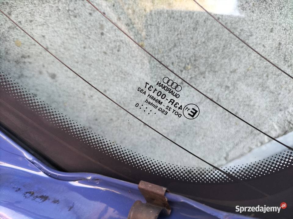AUDI A38L A3 8L 4D 5 D ZAMEK KLAPA BAGAŻNIKA TYŁ Kamień-Kolonia sprzedam