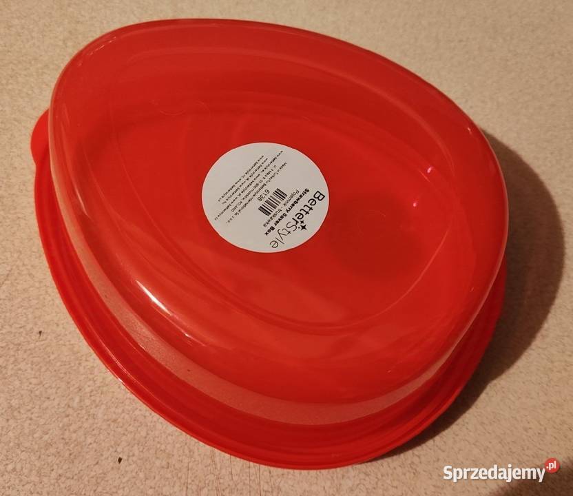 Pojemnik na żywność kanapki Truskawka Piaseczno sprzedam