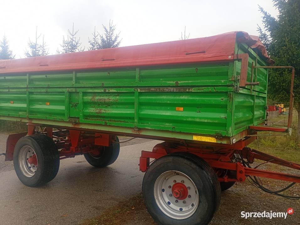 Przyczepa rolnicza hl 6011 rejestrowana plandeka Łagów