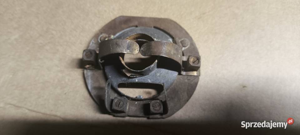 Odbłyśnik mosiężny oprawką żarówki 160mm ursus Lutoryż