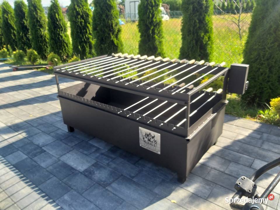 Grill Węglowy Obrotowy 20 bagnetow fi8 Grillowanie Pogwizdów
