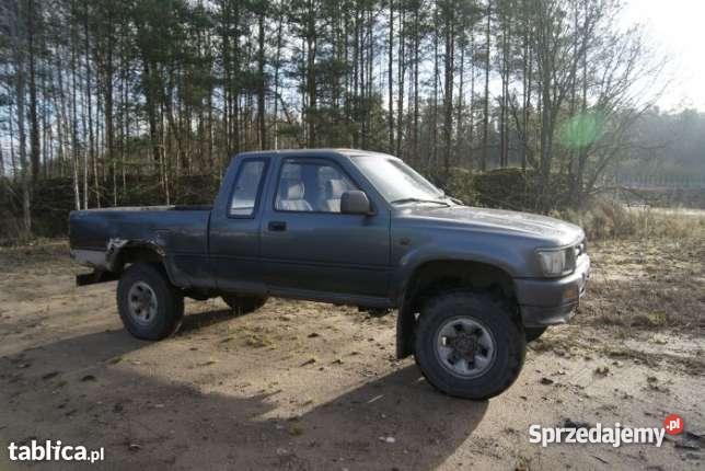 Toyota hilux 4x4 24 diesel pickup truck 1992r 200000km Olsztyn