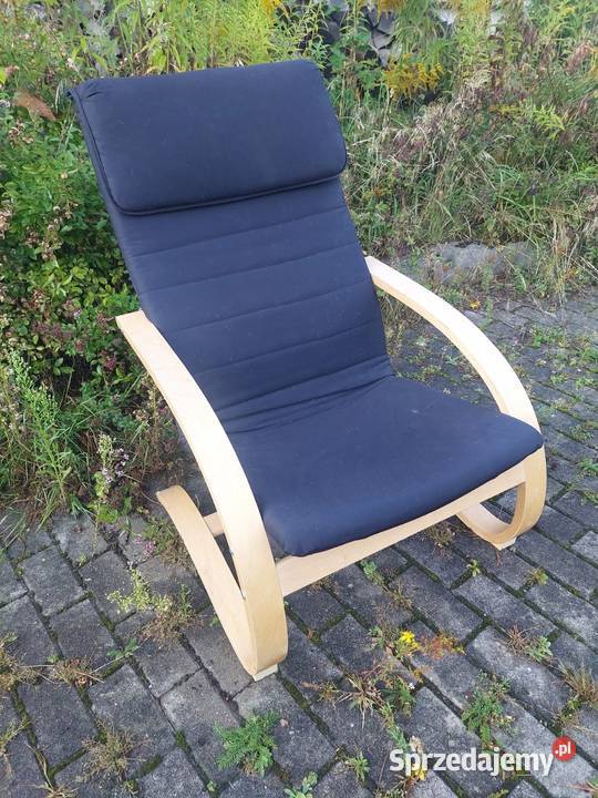 Fotel Ikea czarny Jelenia Góra