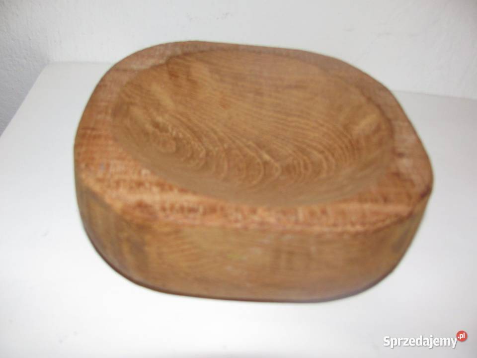 moździerz z twardego drewna hand made misa do odcienie brązowego lubelskie Zamość sprzedam