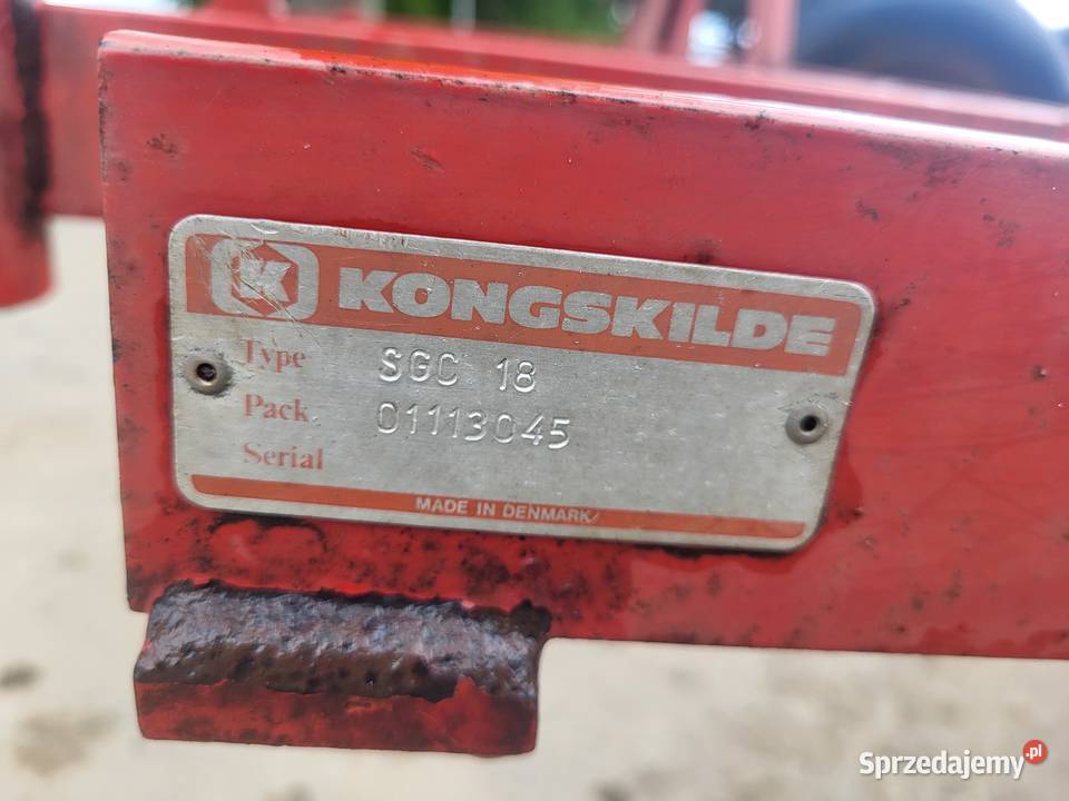 Agregat 43m składany Agregat konskidle z włoką i Kongskilde kujawsko-pomorskie