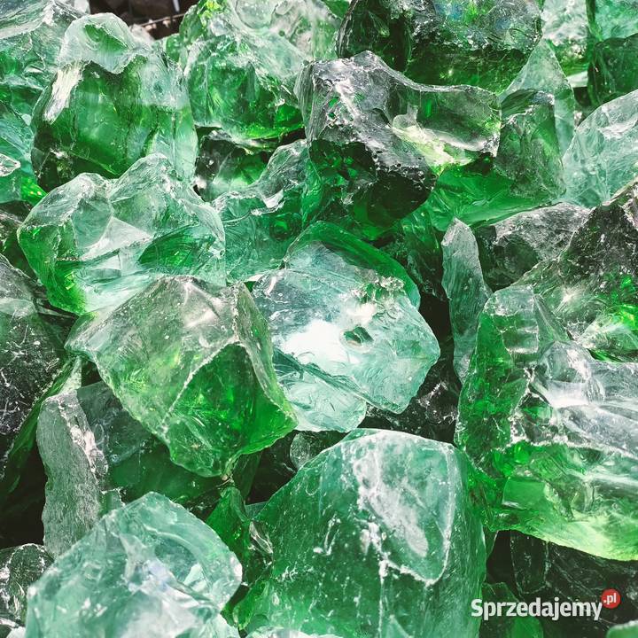 Bryły Szklane Kamień Szklany Kora Kamienna Białą sprzedam