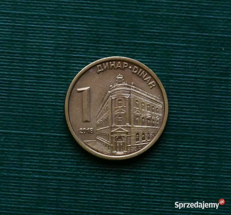 SERBIA 1 dinar 2018r Numizmatyka Gliwice