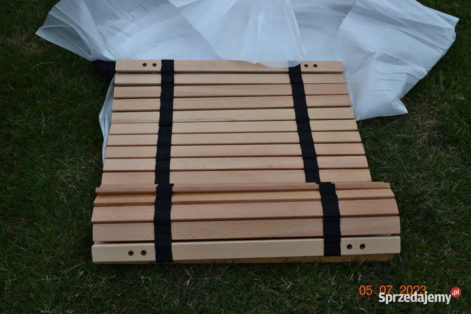 Skladany zestaw stół Krzeslo Kempingowe buk Zestawy mebli ogrodowych Bosutów